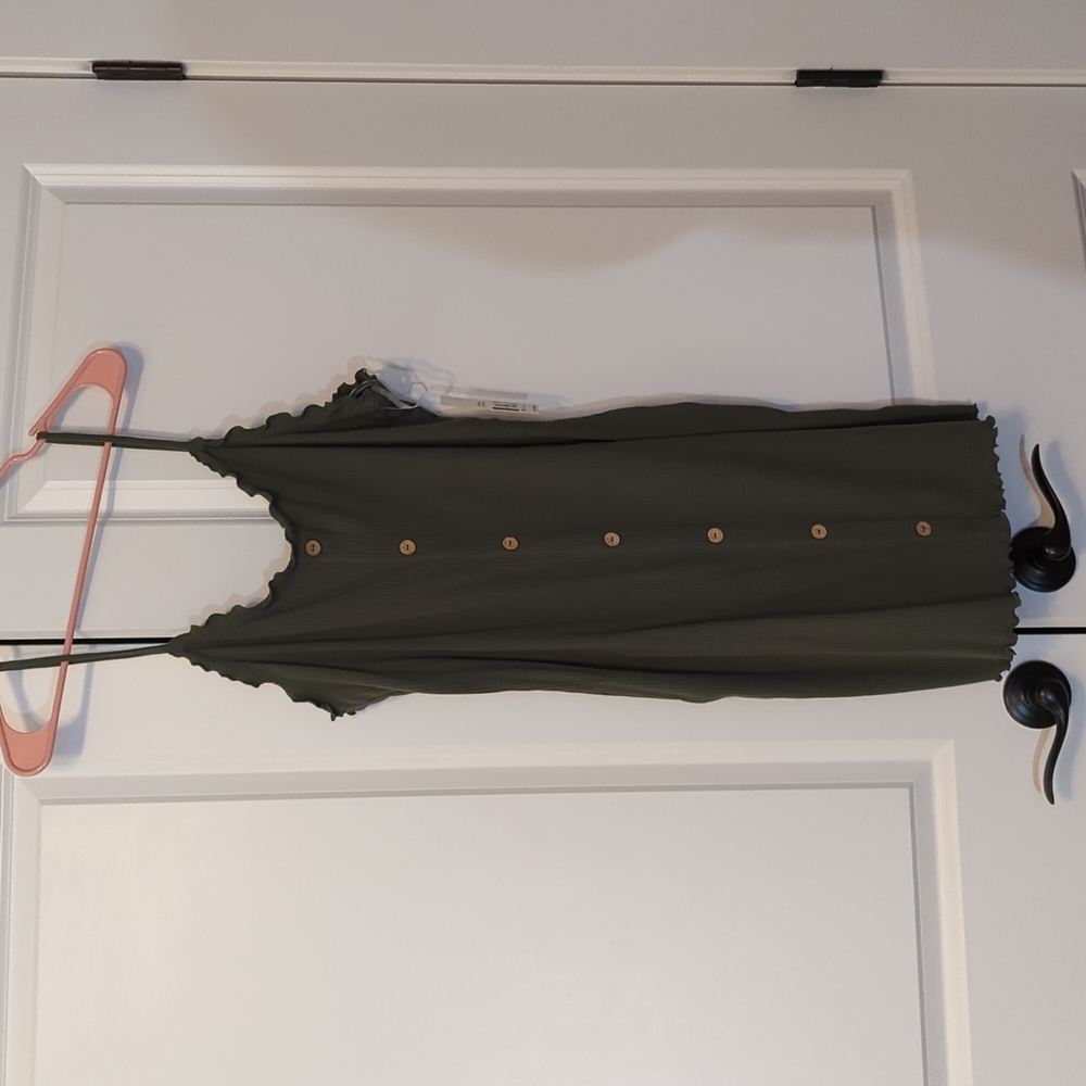 🤩👗🤩 No Boundaries Button Front Rib Dress 🤩👗🤩